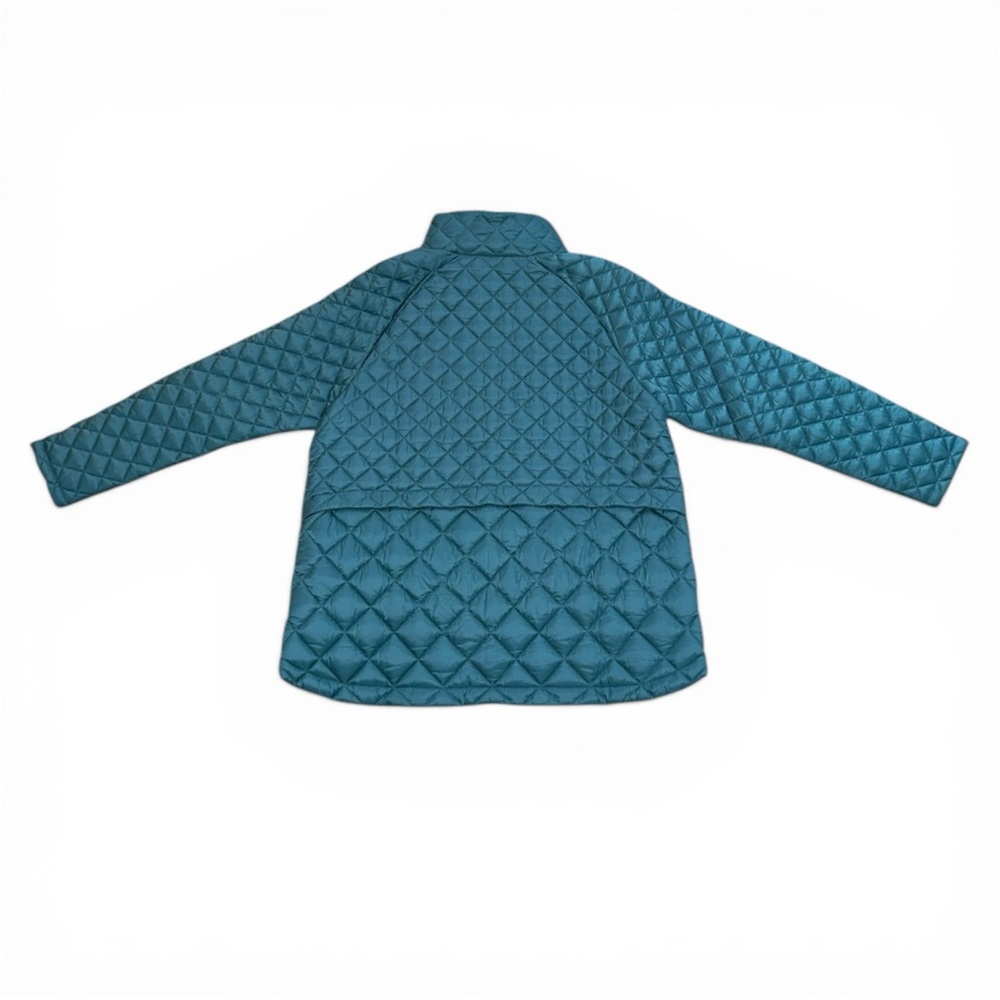 Athleta Teal Whisper Featherless Quilted Jacket XL - Like new - Picture 2 of 10